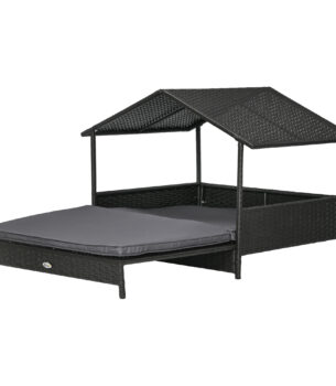 PawHut Extendable Elevated Dog Bed